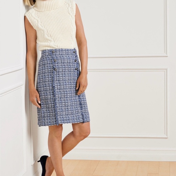 Talbots Convertible Cowl Neck Cable Top size S - Picture 8 of 8